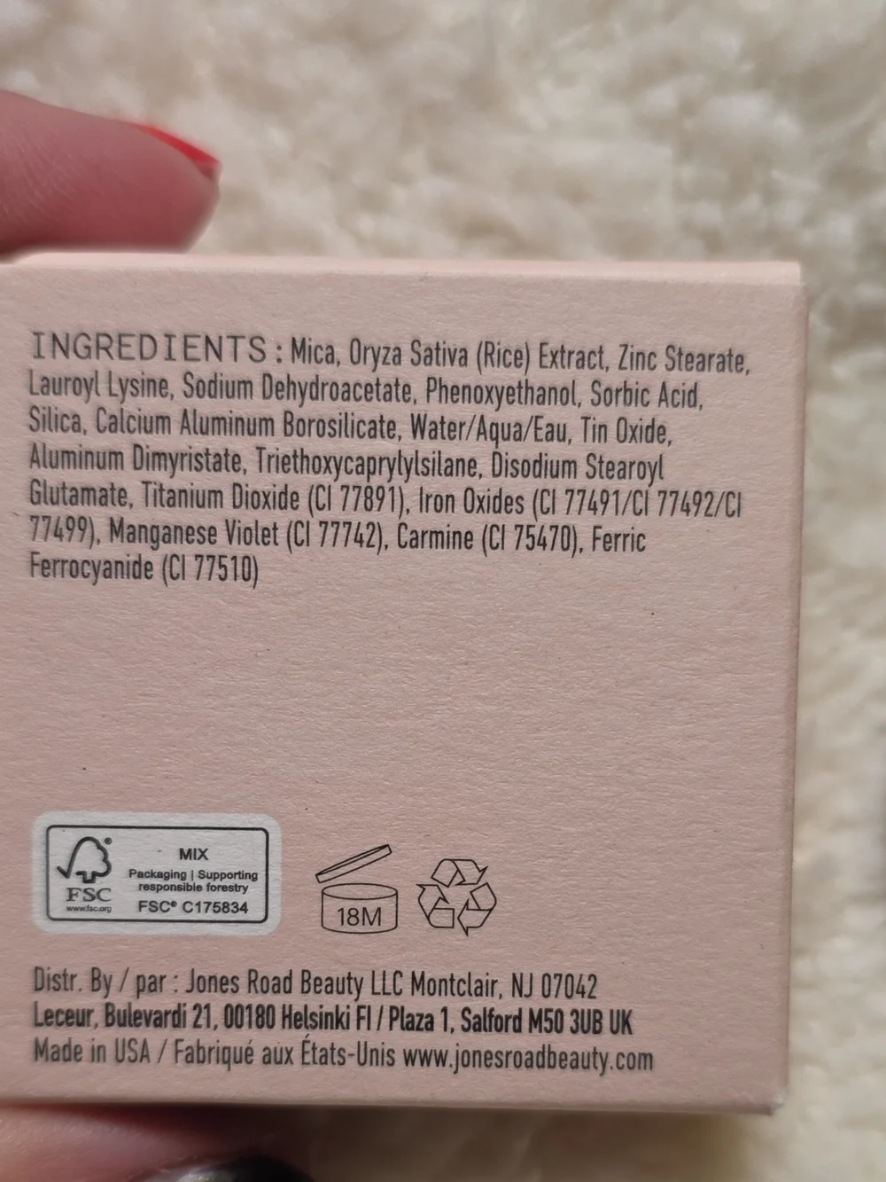 Jones Road Pressed Eyeshadow — Shimmery Taupe